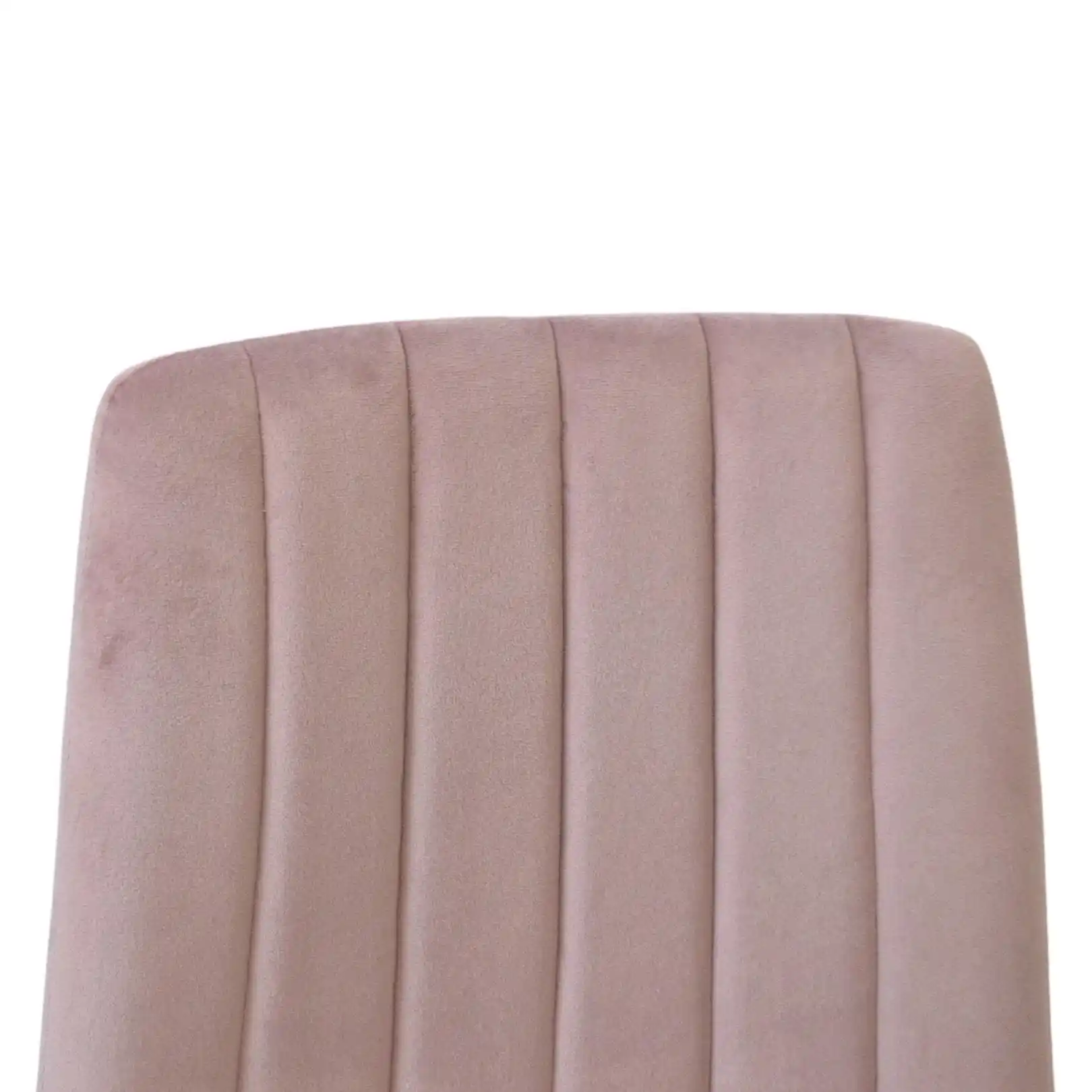Scaun DC-90P~N25 Catifea Pudra+White Legs
