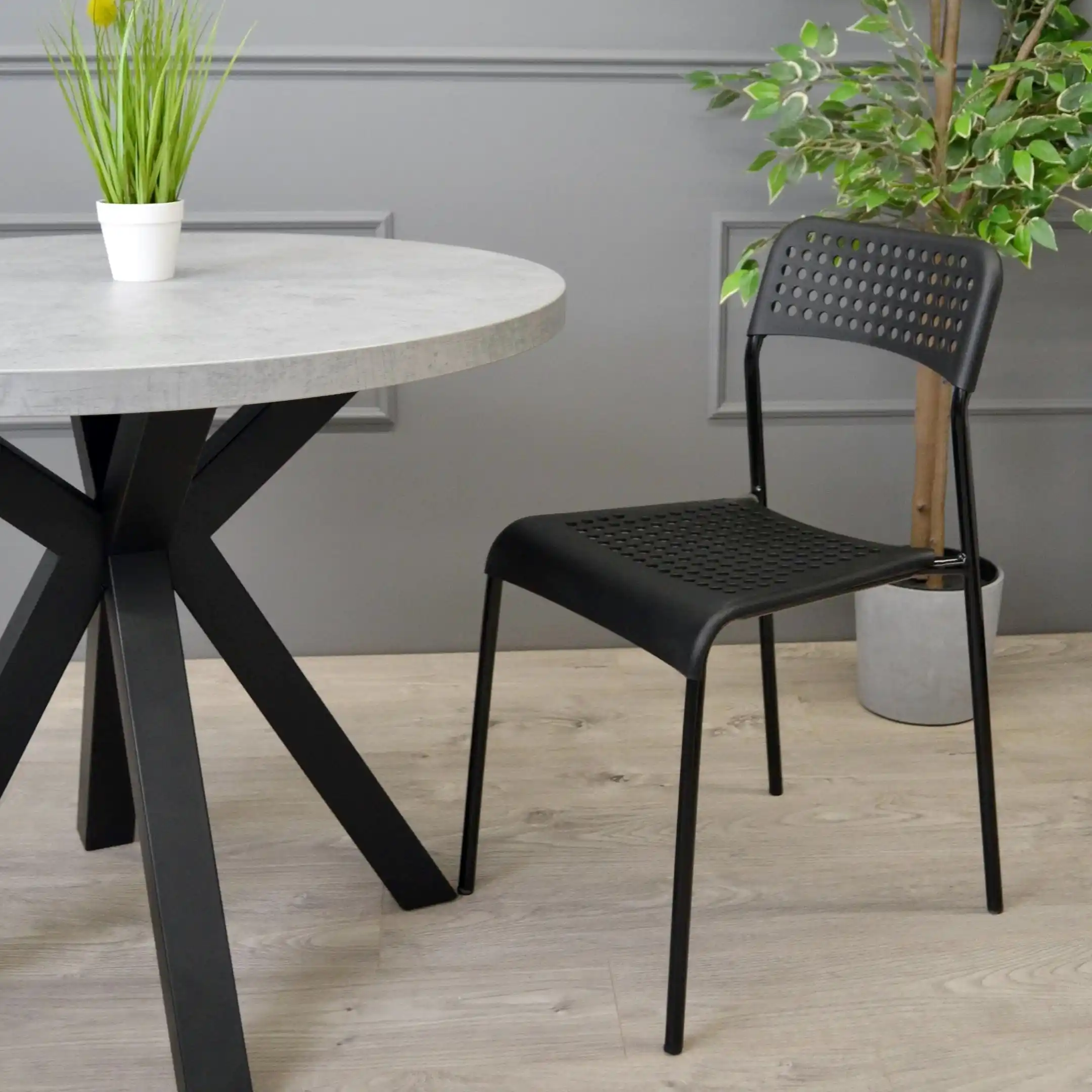 Scaun E-055 Black
