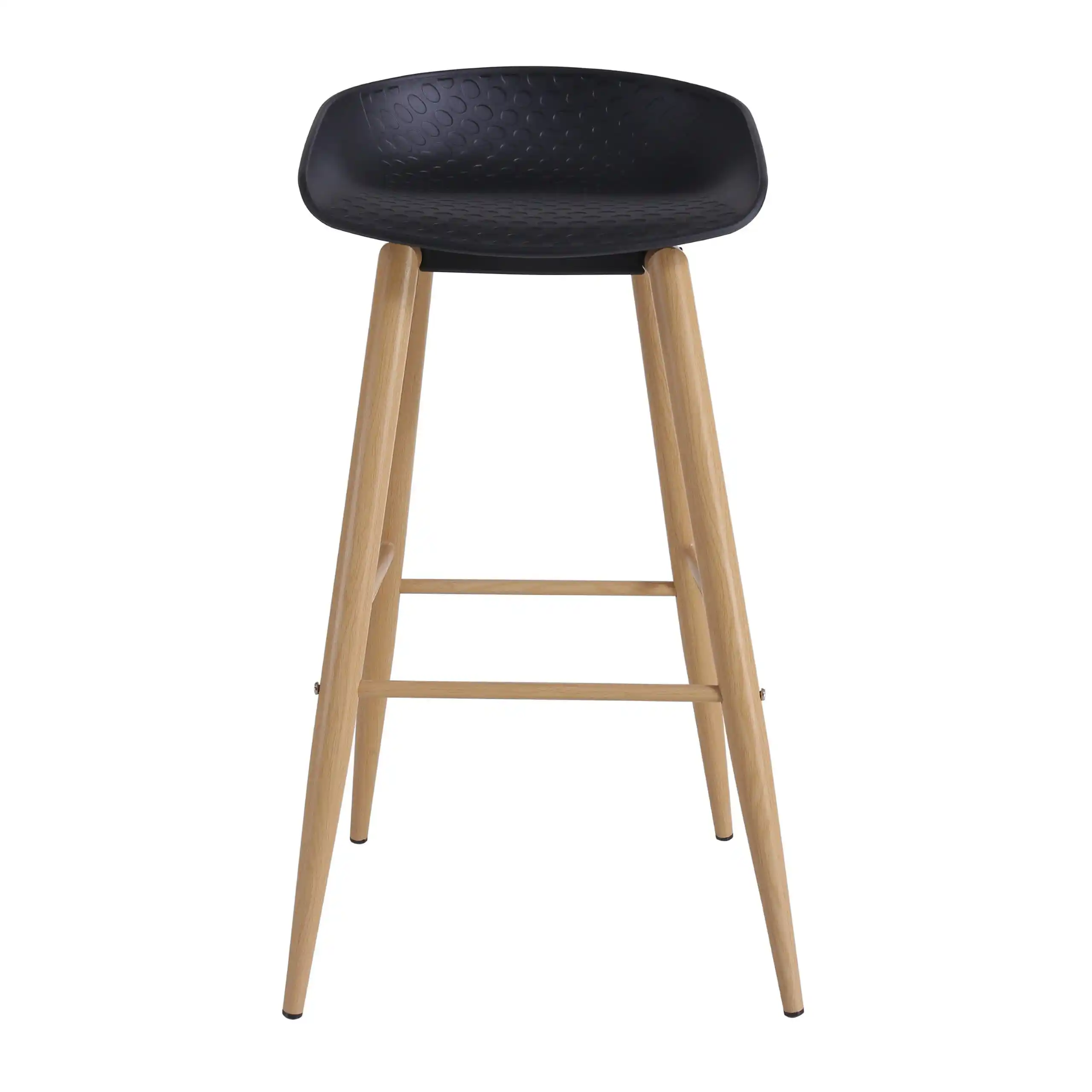 Scaun Bar Hector Black/Transprint Legs
