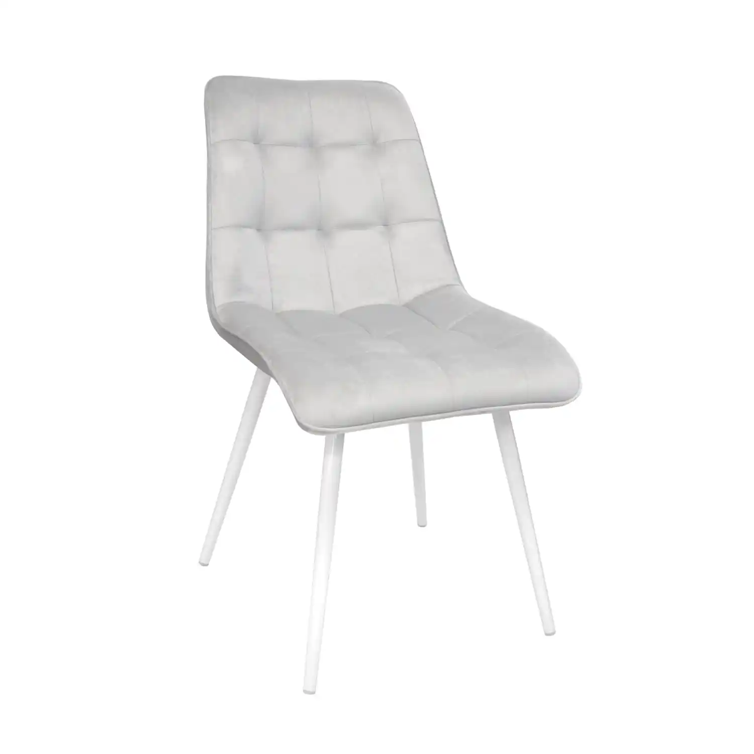 Стул Capella (Hlr14) Catifea Grey+White Legs