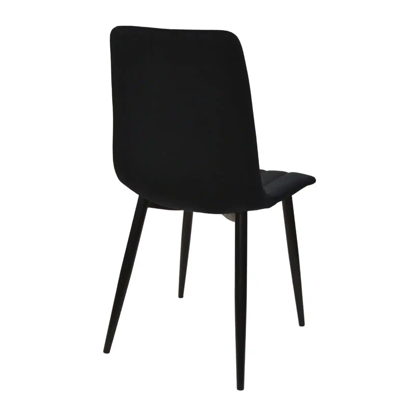 Scaun DC-90P N66 Catifea Black+Black Legs