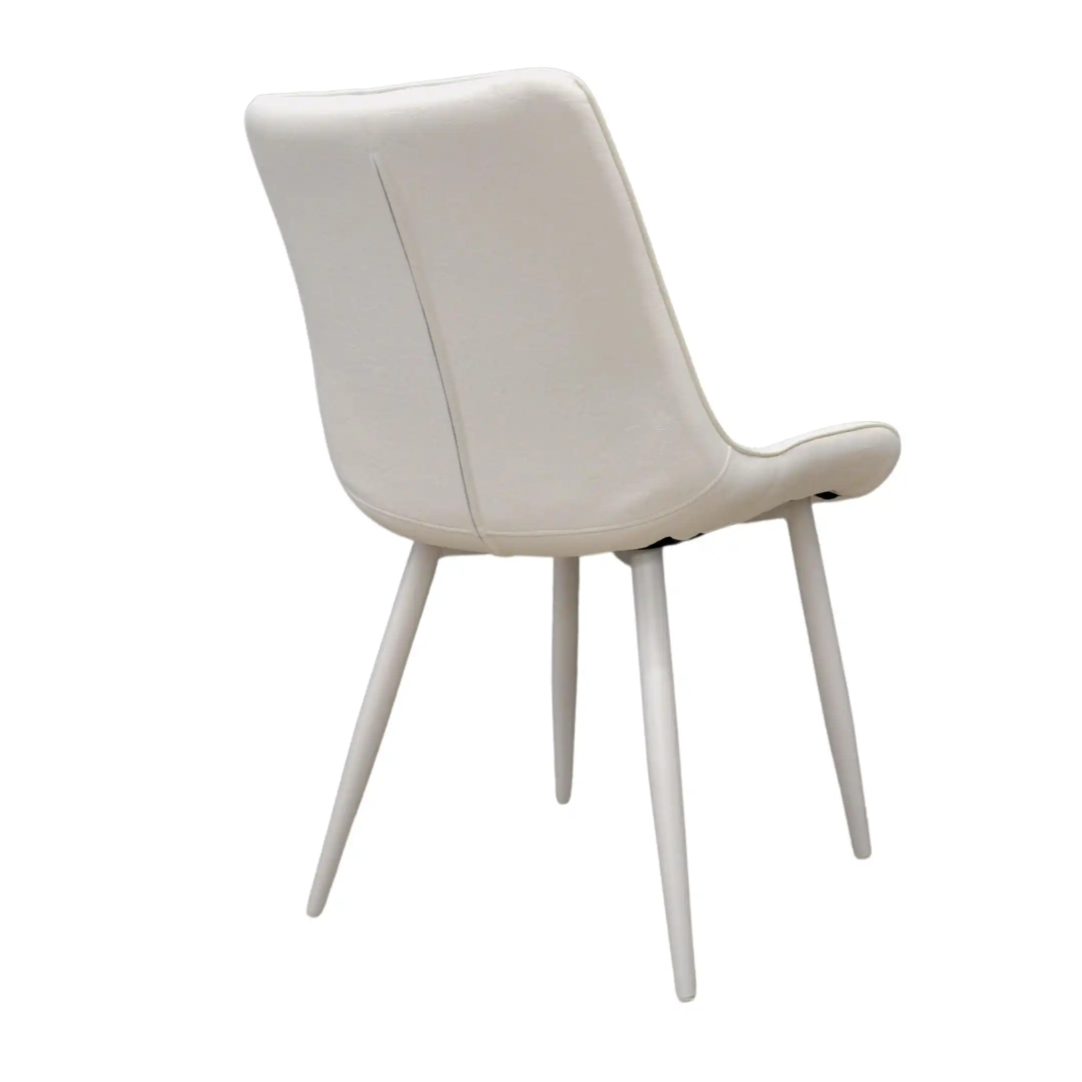 Scaun Hans White PU Cosy 20+White Legs