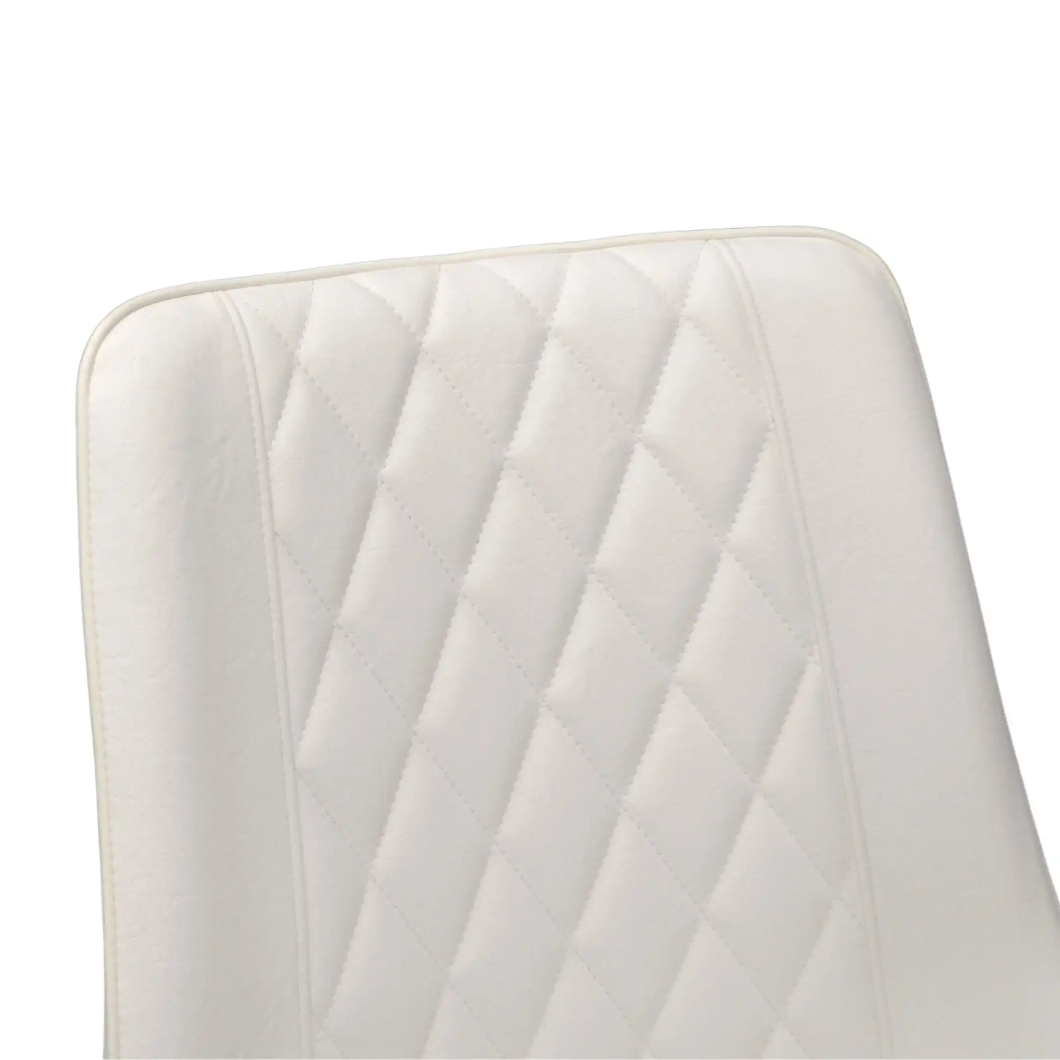 Стул Hans (Cosy 20) Eco-Piele White+White Legs