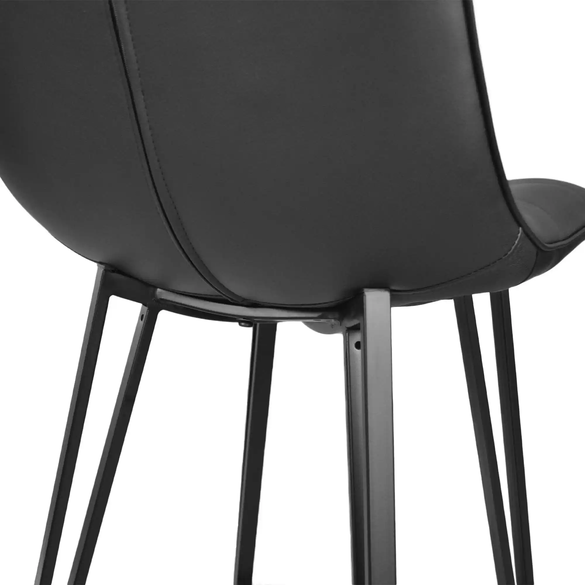 Scaun Bar Laus Eco-Piele Black
