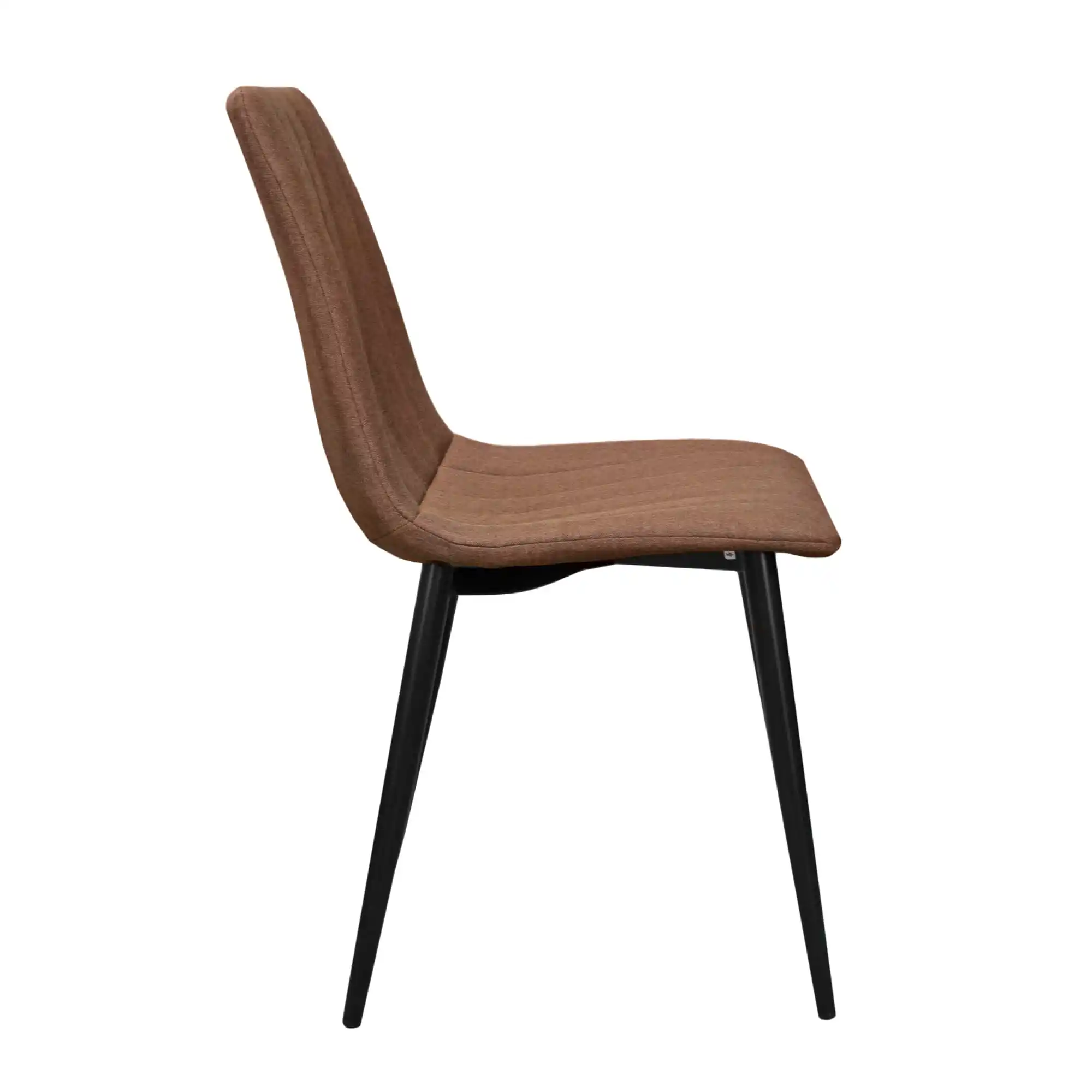 СтулDc-90 Denim Brown+Black Legs