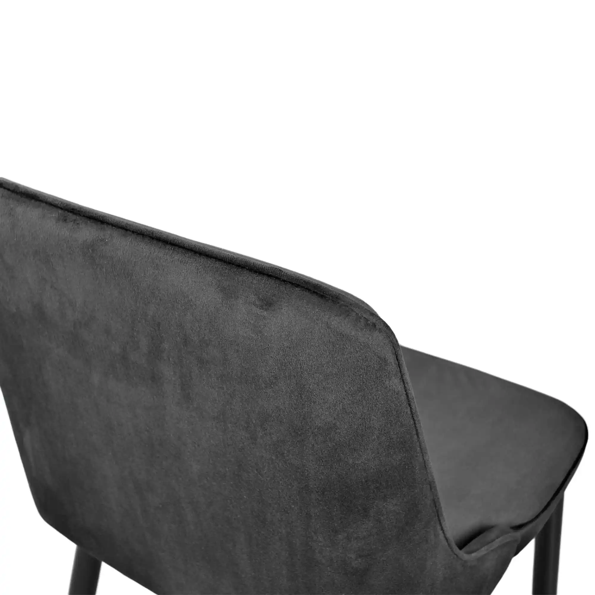 Scaun Bar Clasic Black+Black Legs