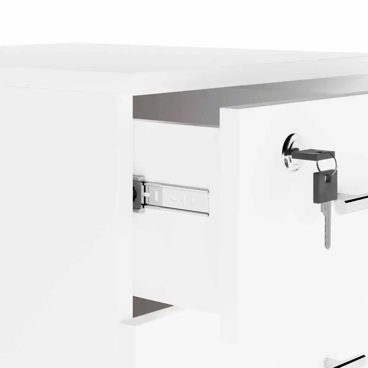 Casetieră Rollbox White