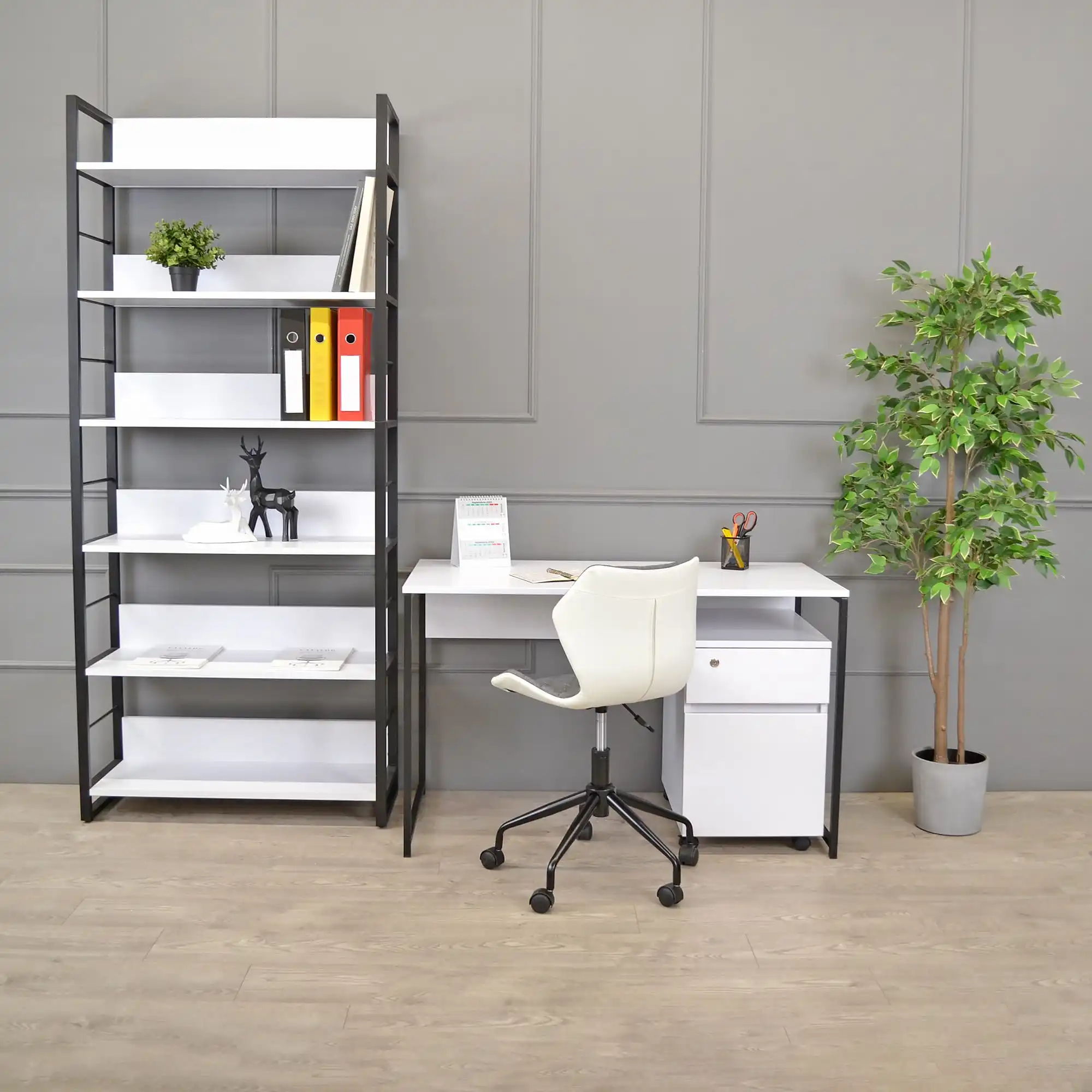 Casetieră Rollbox Rio White