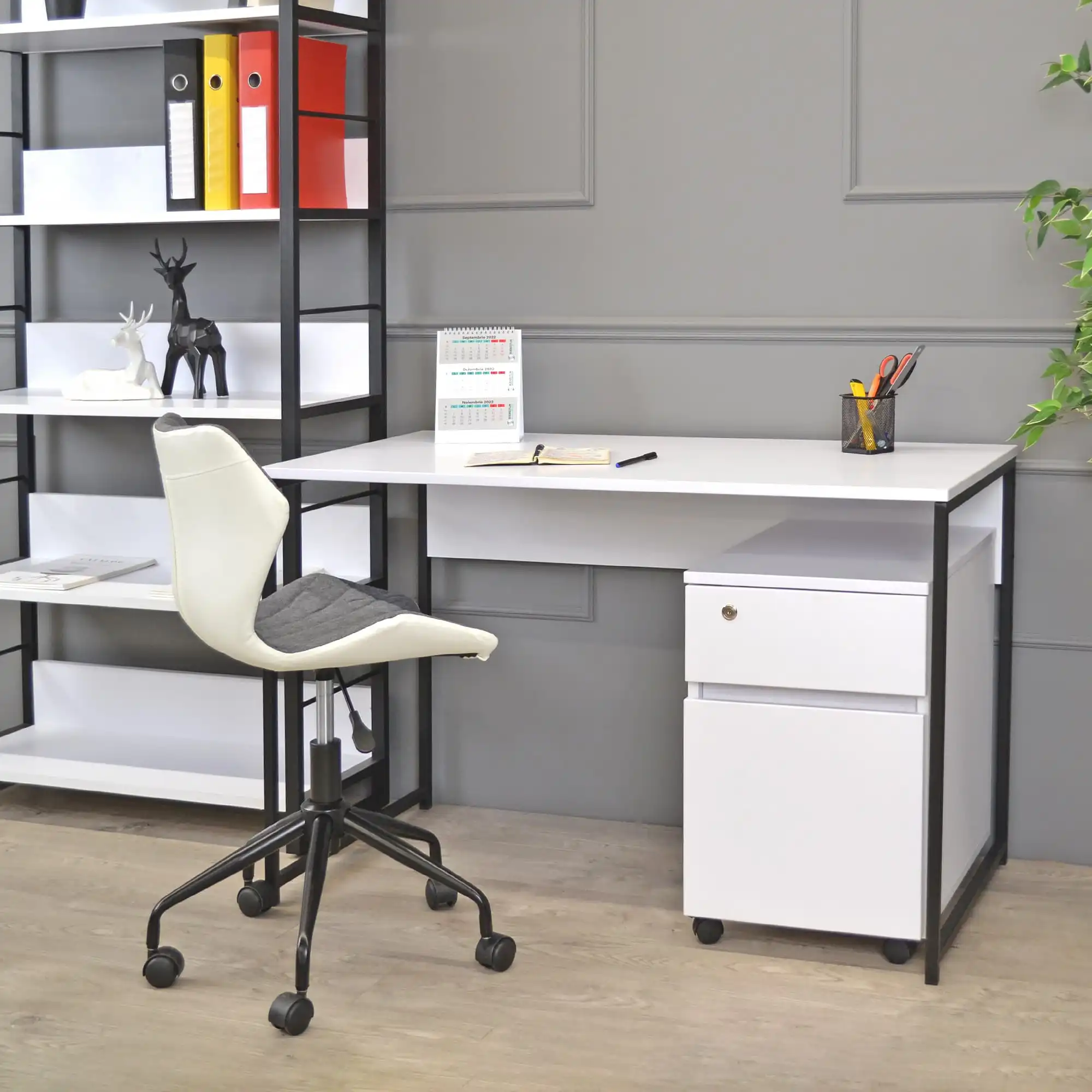 Casetieră Rollbox Rio White