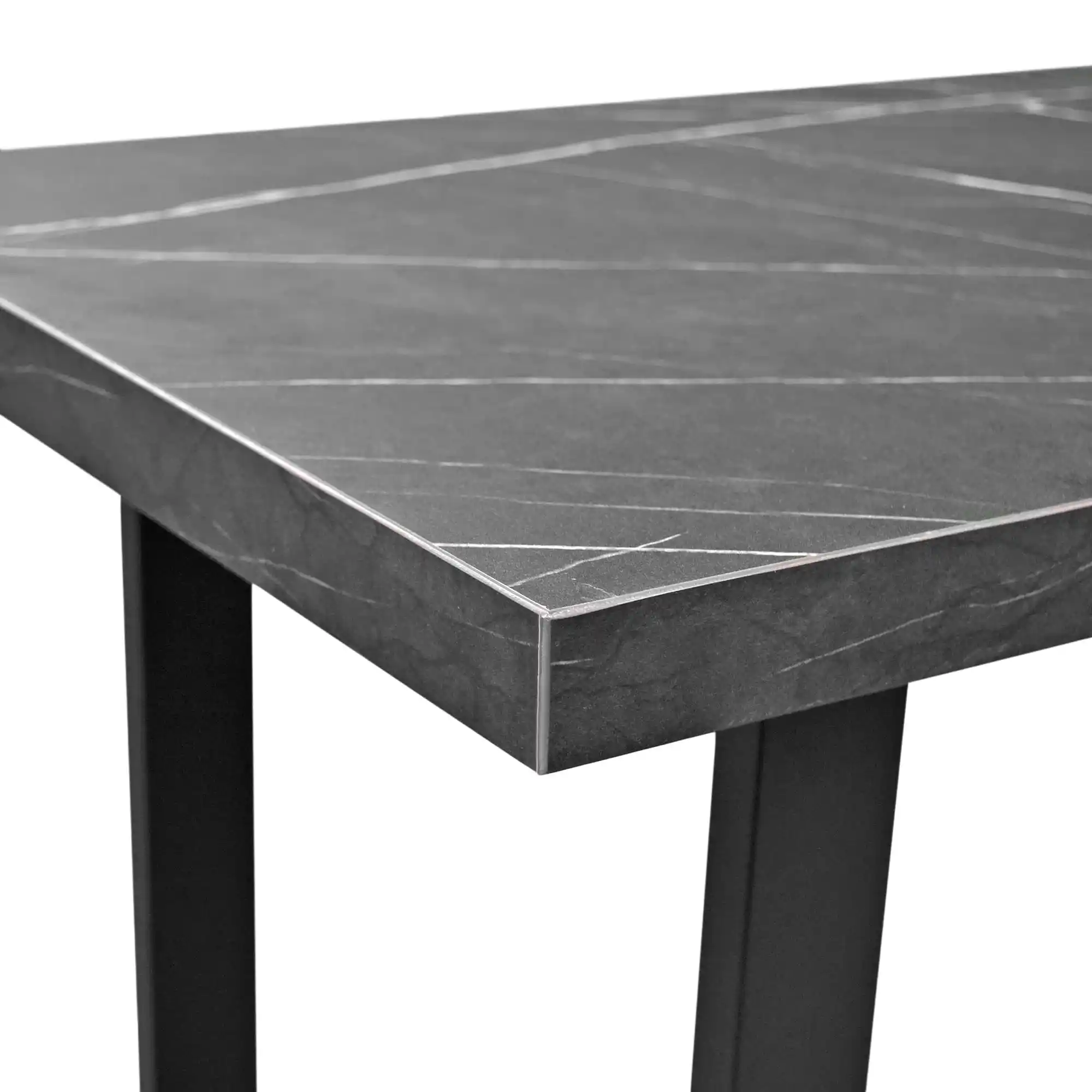 Кофейный столикHANA Черный мрамор  100×50
