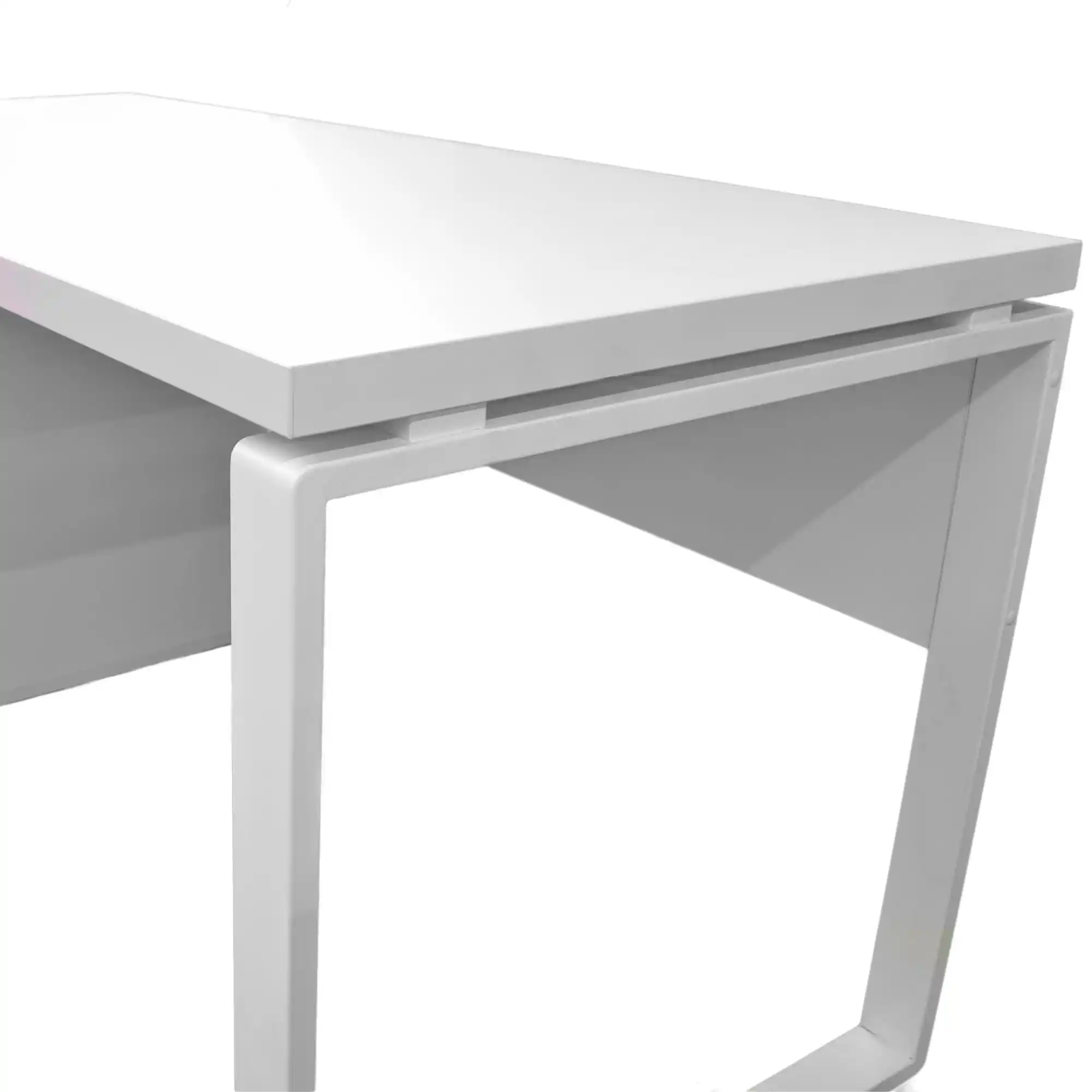 Masa Urban+Box Încorporat White 1500×680 (Box partea dreaptă)