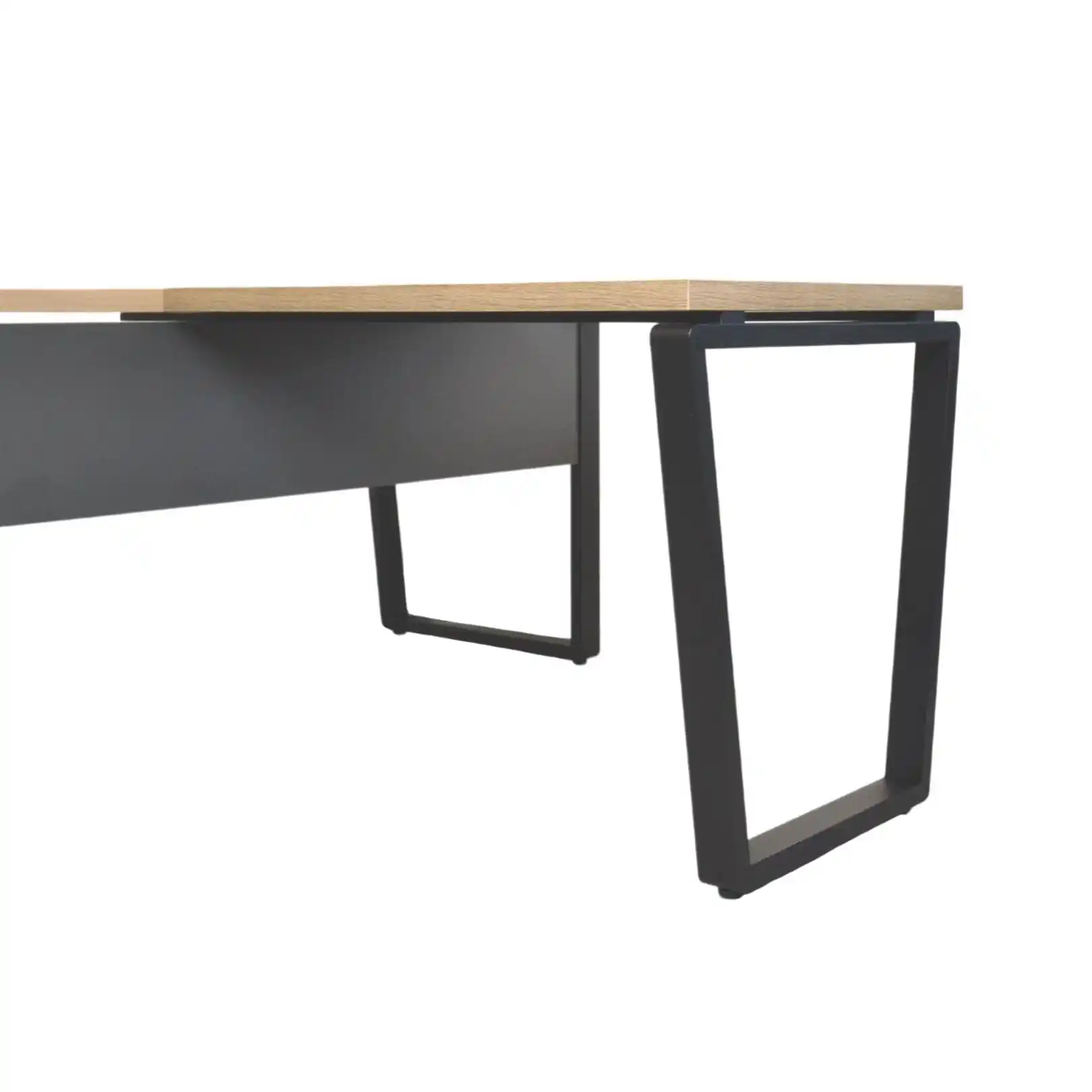 Anexă Trapezoidală B-150 (100×68)~Sonoma/Black