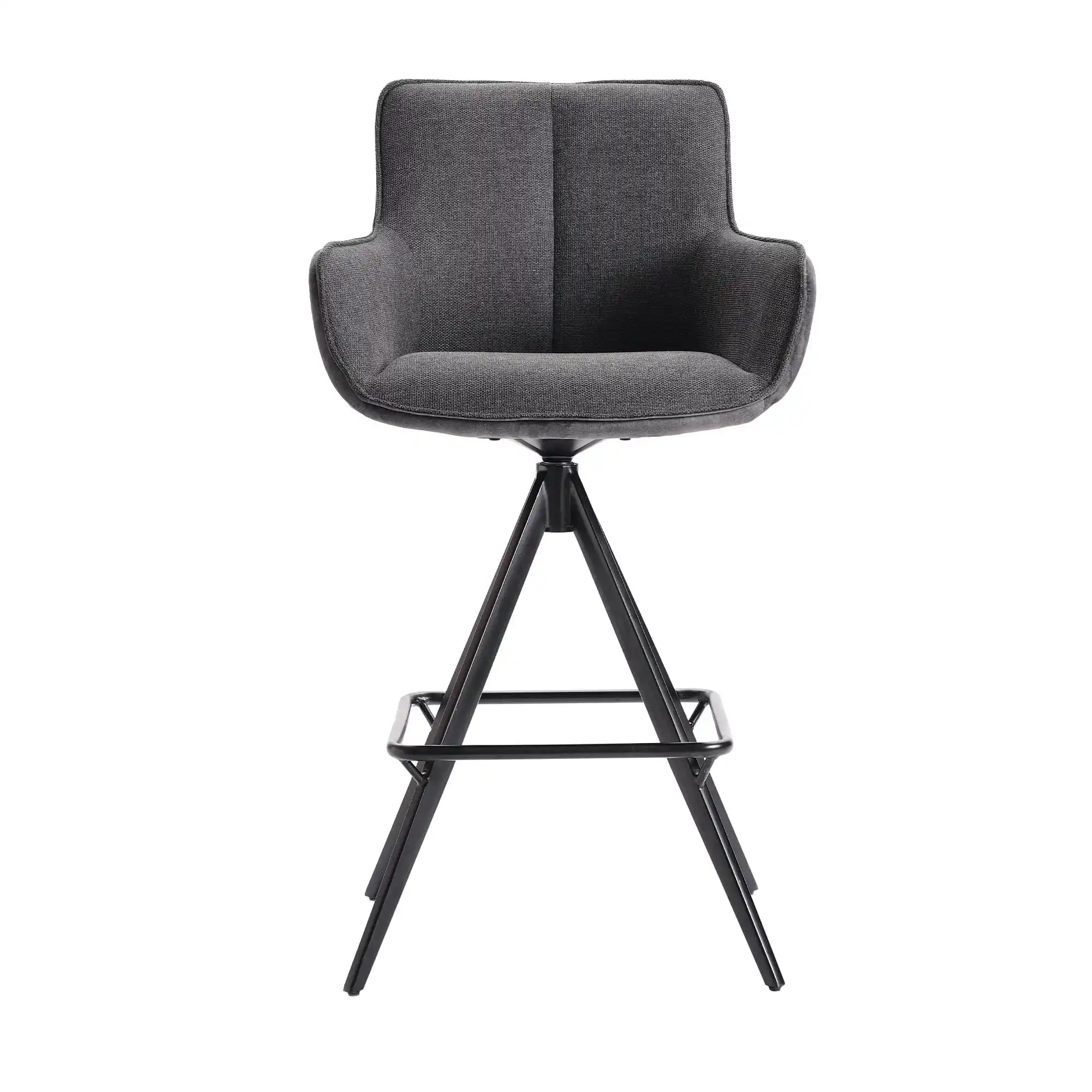Fotoliu Bar QUEEN Anthracite
