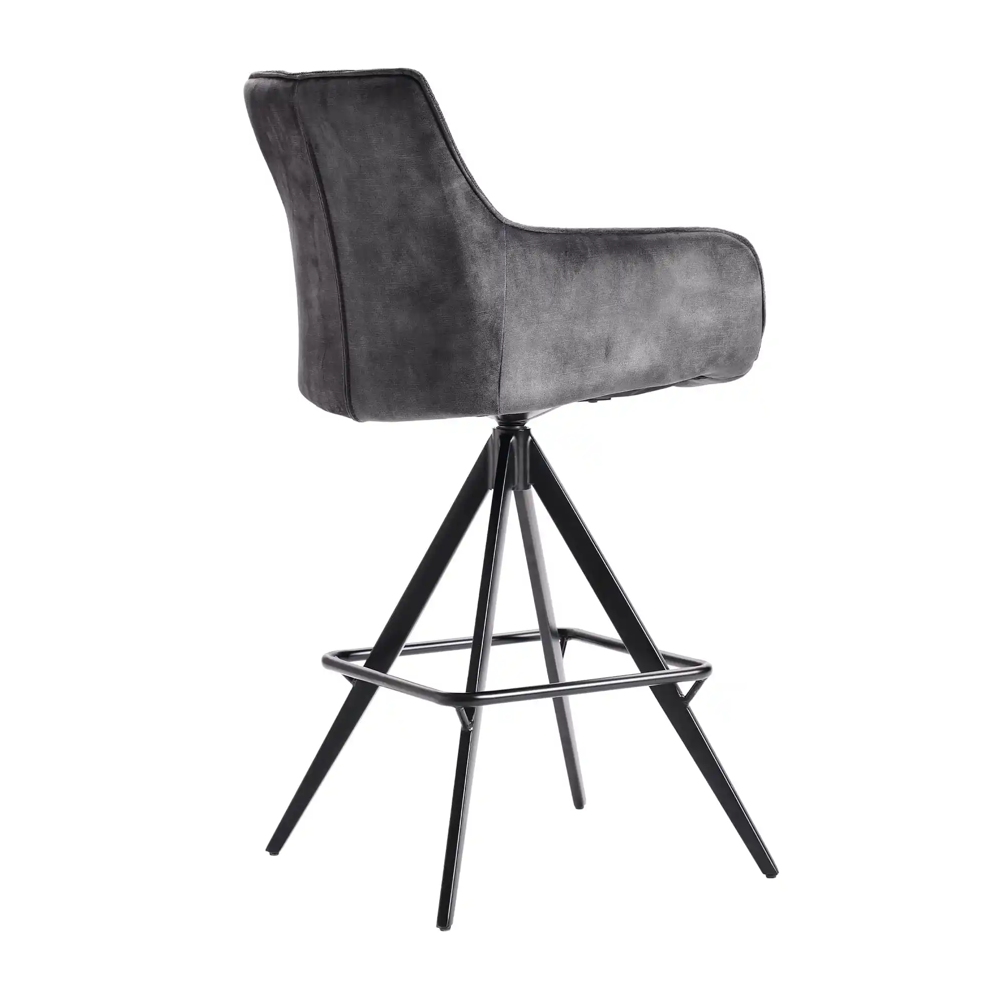 Fotoliu Bar QUEEN Anthracite