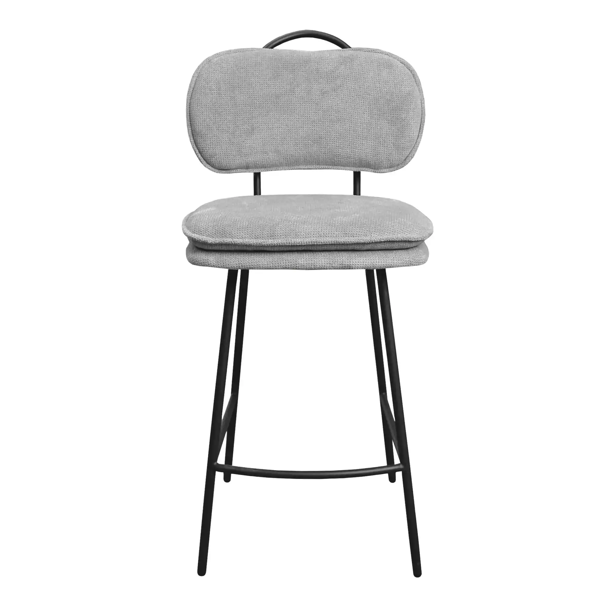 Scaun Bar SOLOMON Grey