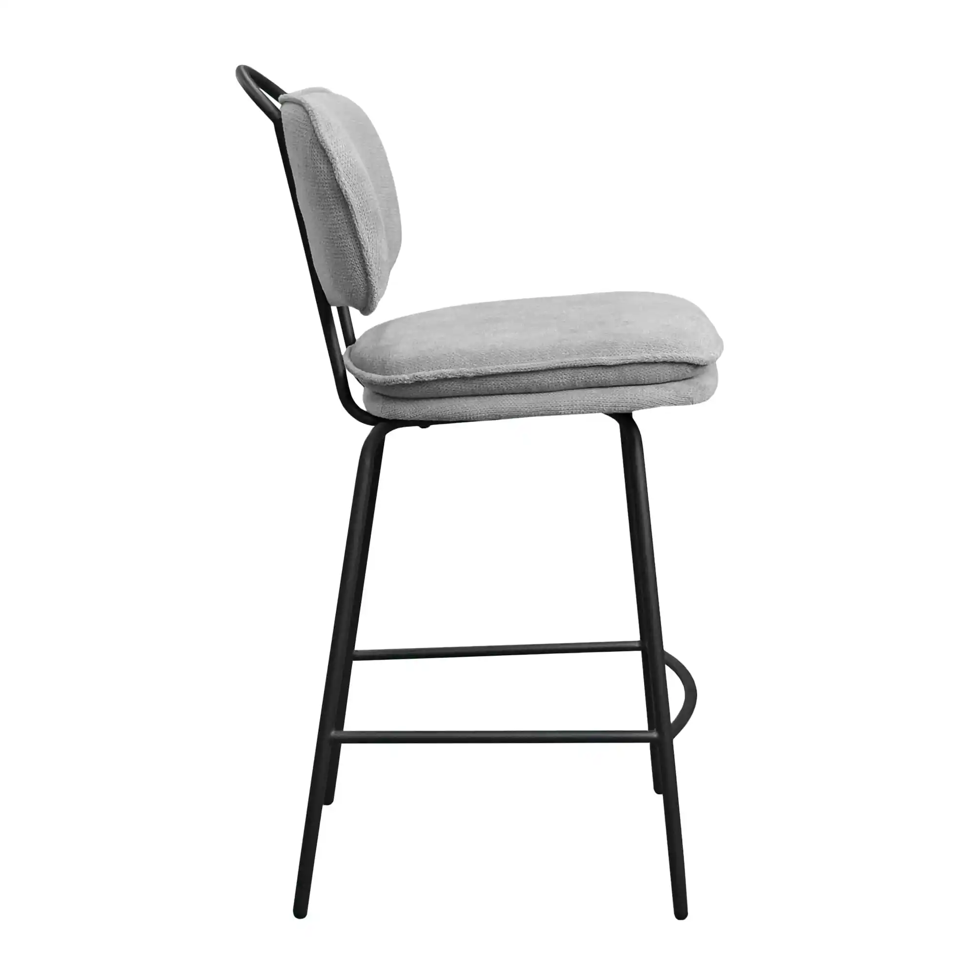 Scaun Bar SOLOMON Grey