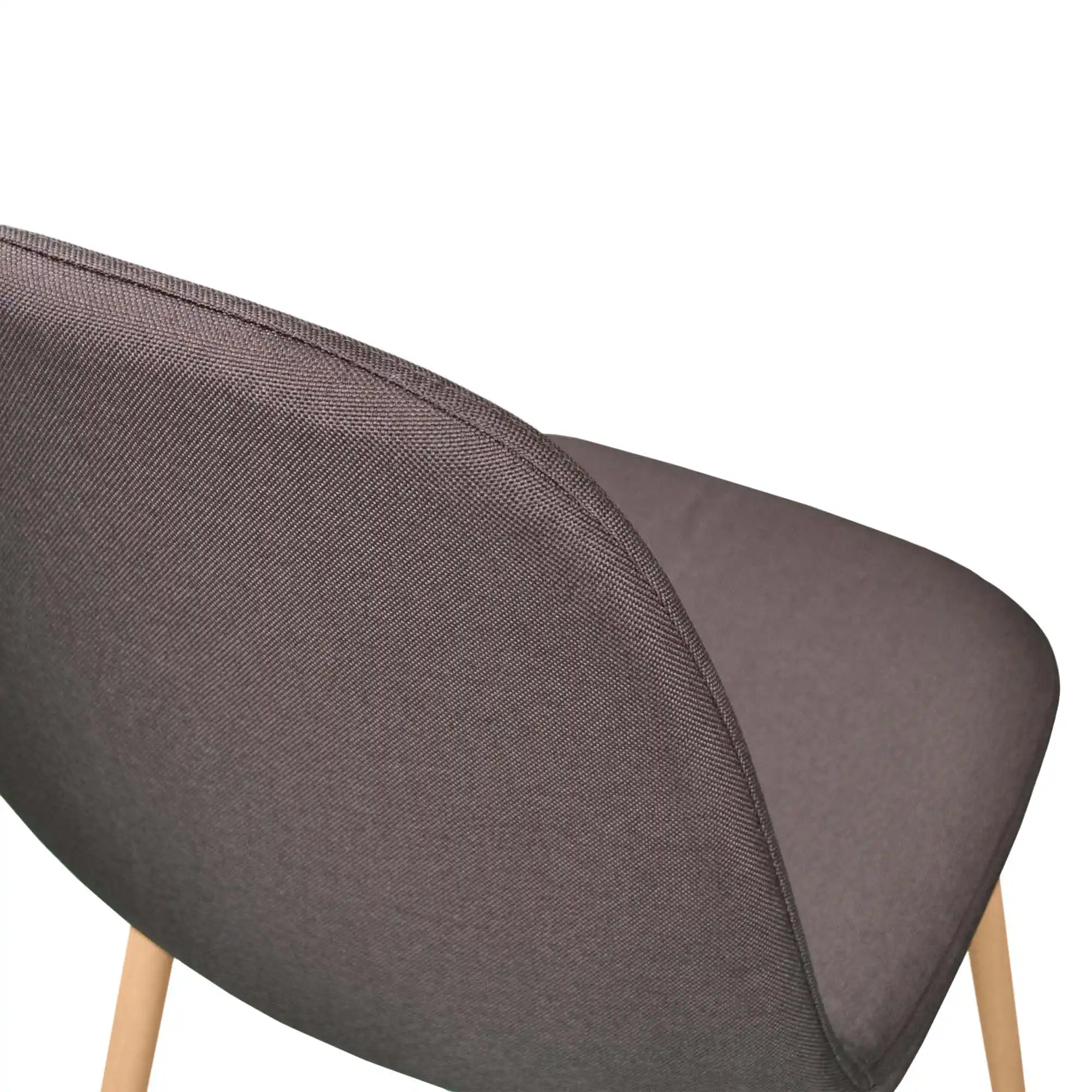 Scaun C-710 Denim Brown+Transprint Legs