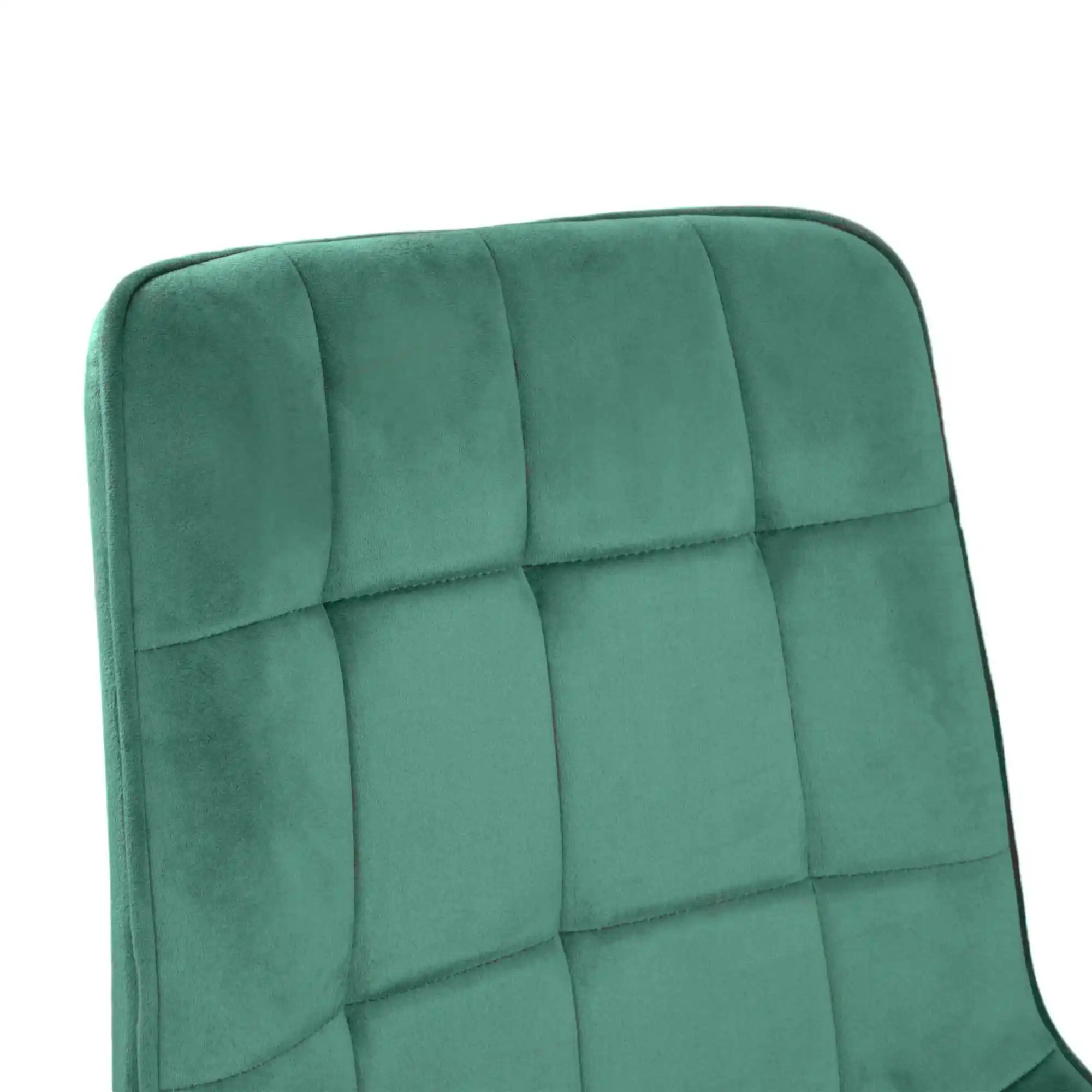 Scaun HANS (HLR57) Catifea Green+Black Legs