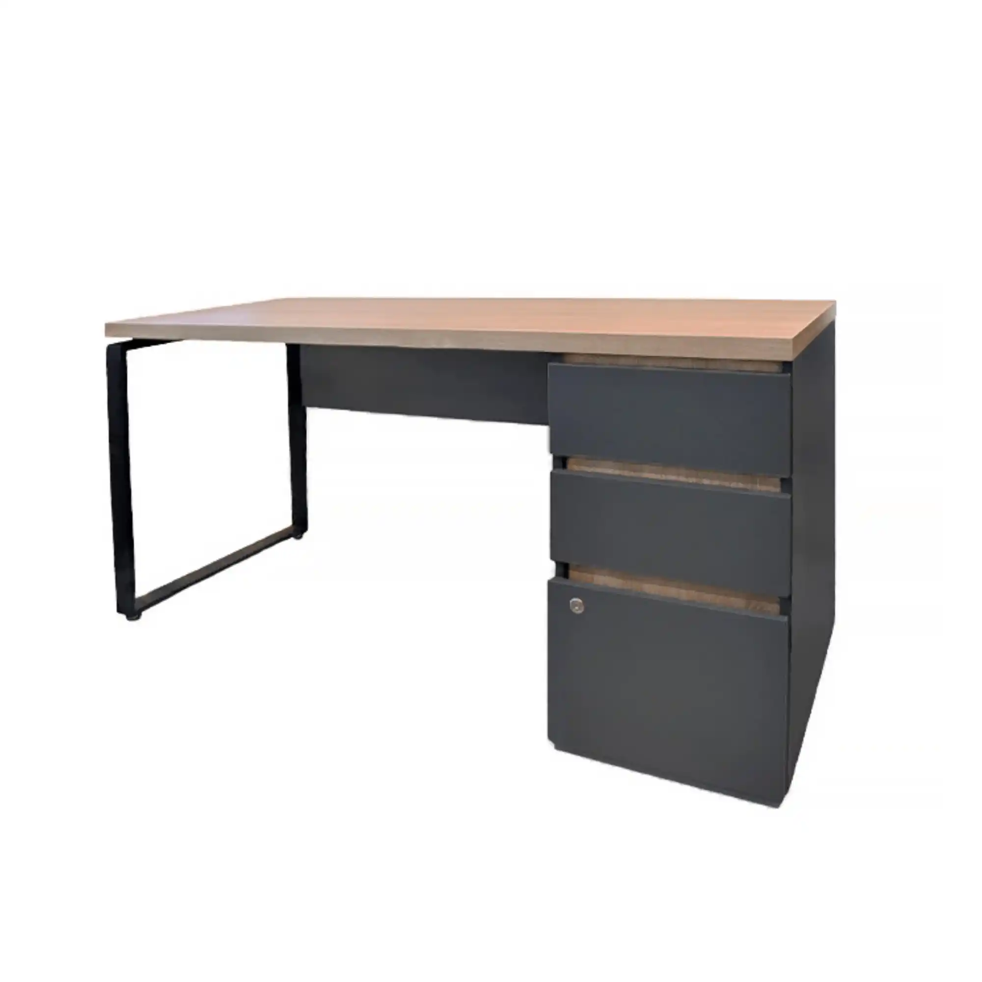 Masă Urban Box Incorporat Sonoma 1500×680 (Box partea dreaptă)