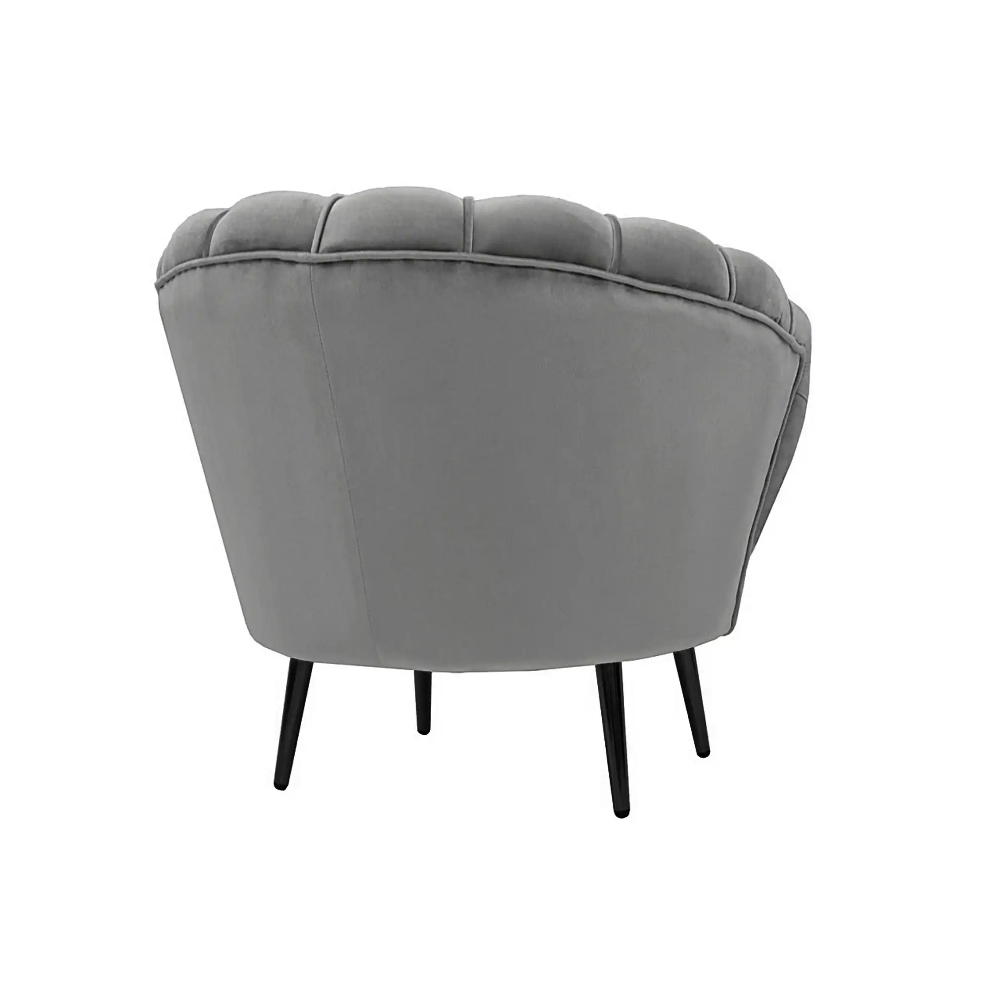 Fotoliu Maggie Grey Black