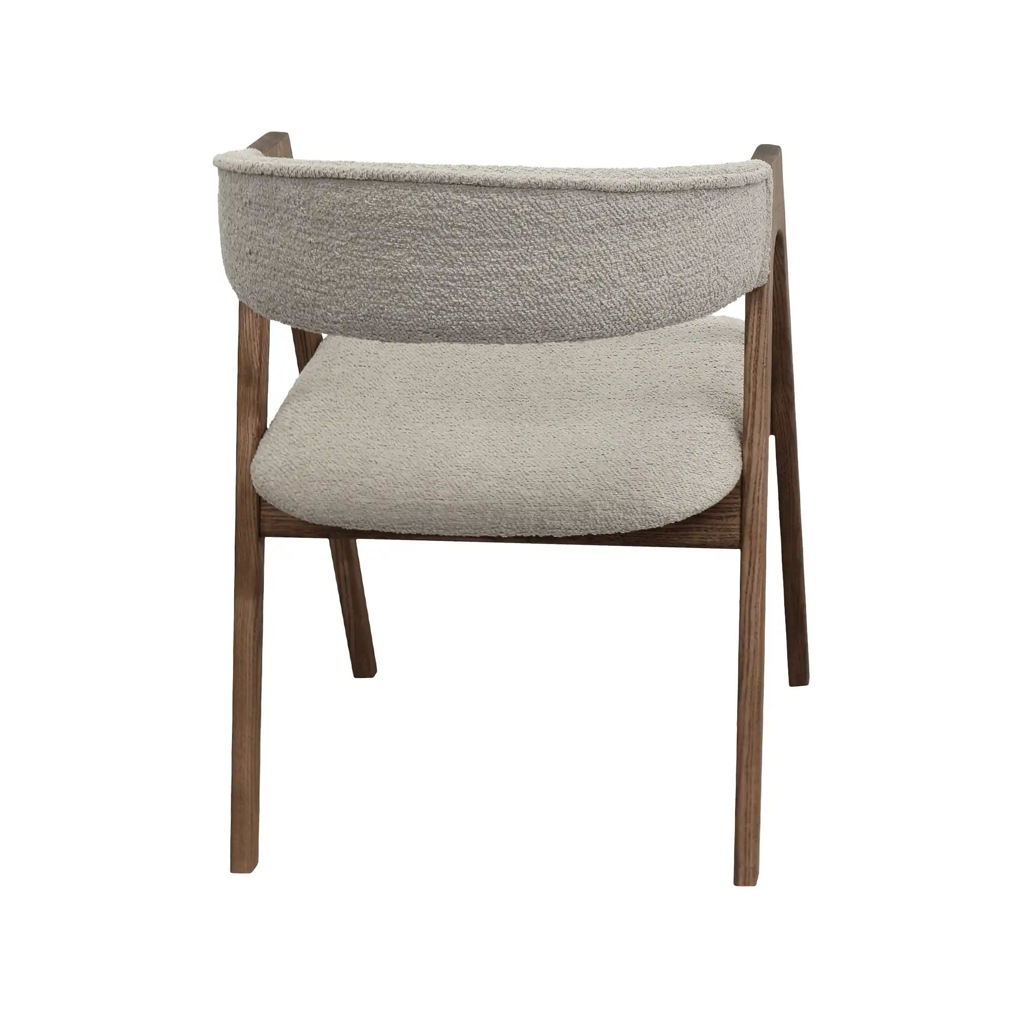 Scaun Rustic Beige+Wood Legs
