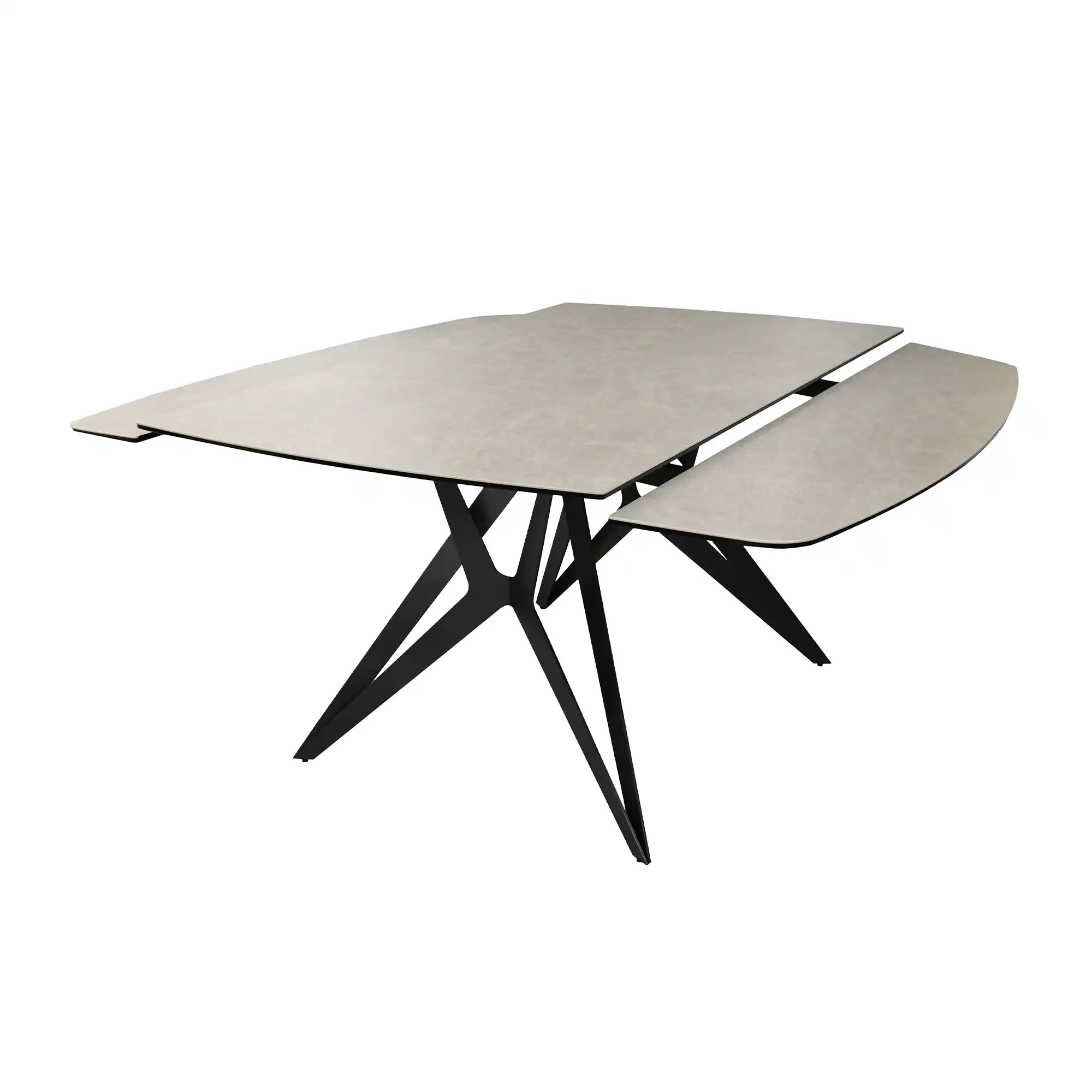 Pаздвижной стол Fabio Grey 160×90