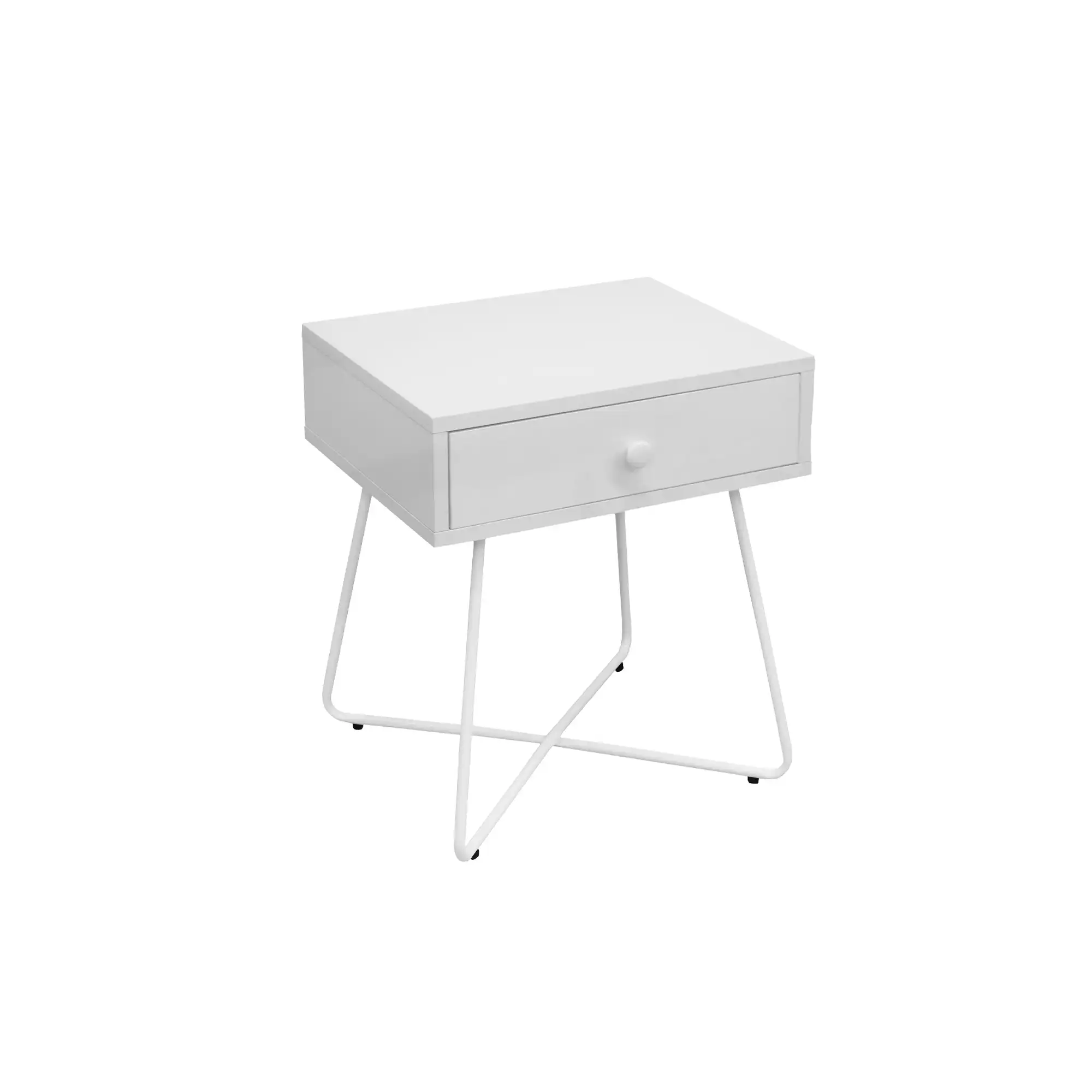 Cumpara  Mobilier pentru dormitor - Тумбочка Lola White+White Legs..