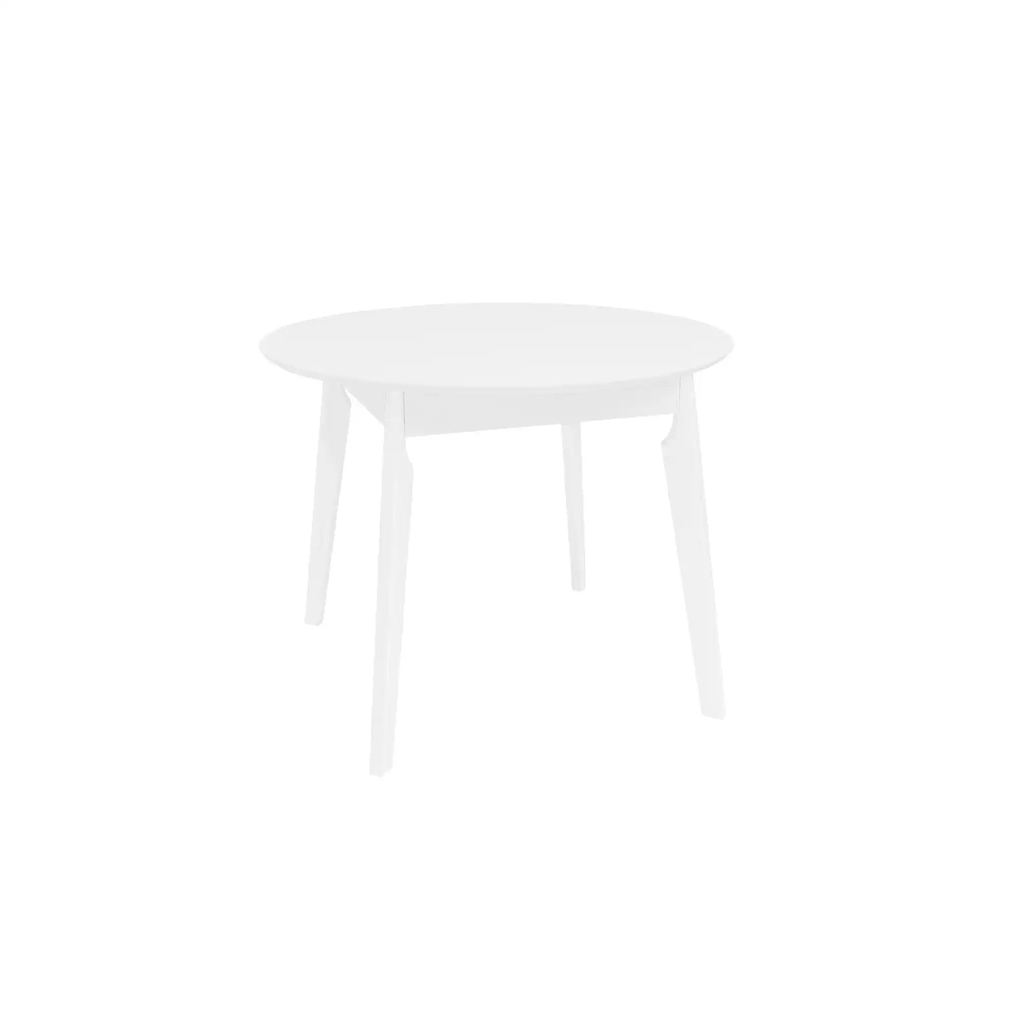 Masa Extensibilă Mars White Top+White Leg 1000(380)*H750