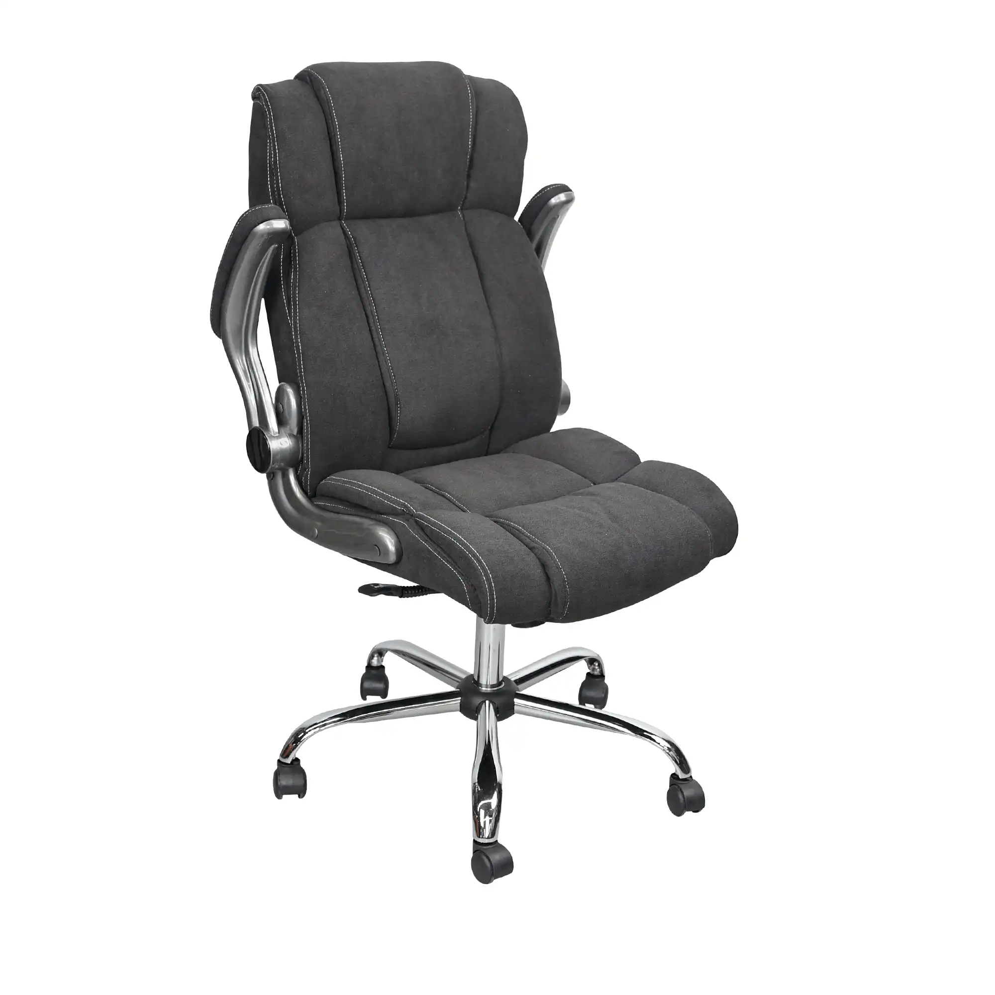 Fotoliu Birou BX-3702 Dark Grey/Stofă