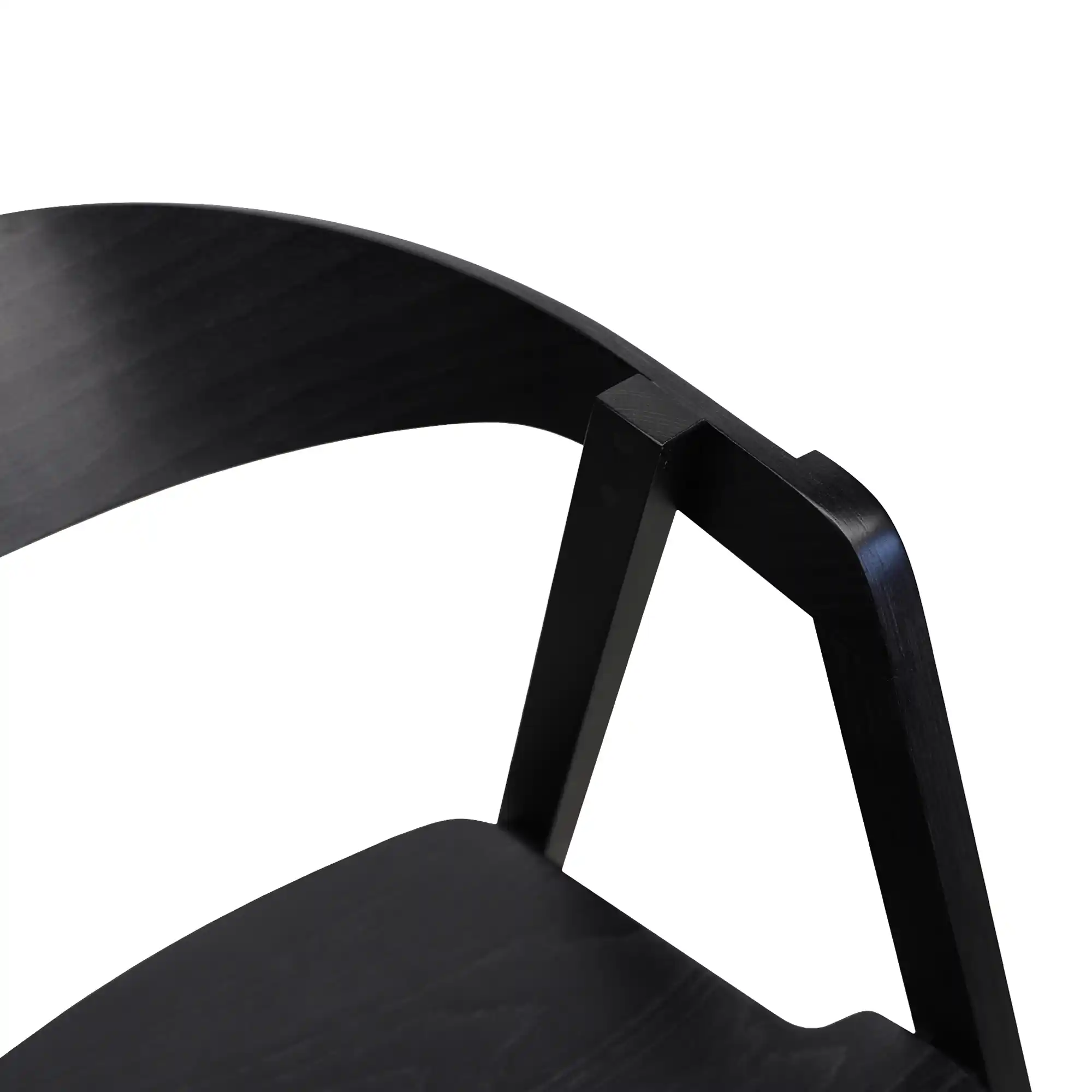 Scaun Guru Black+Black Leg