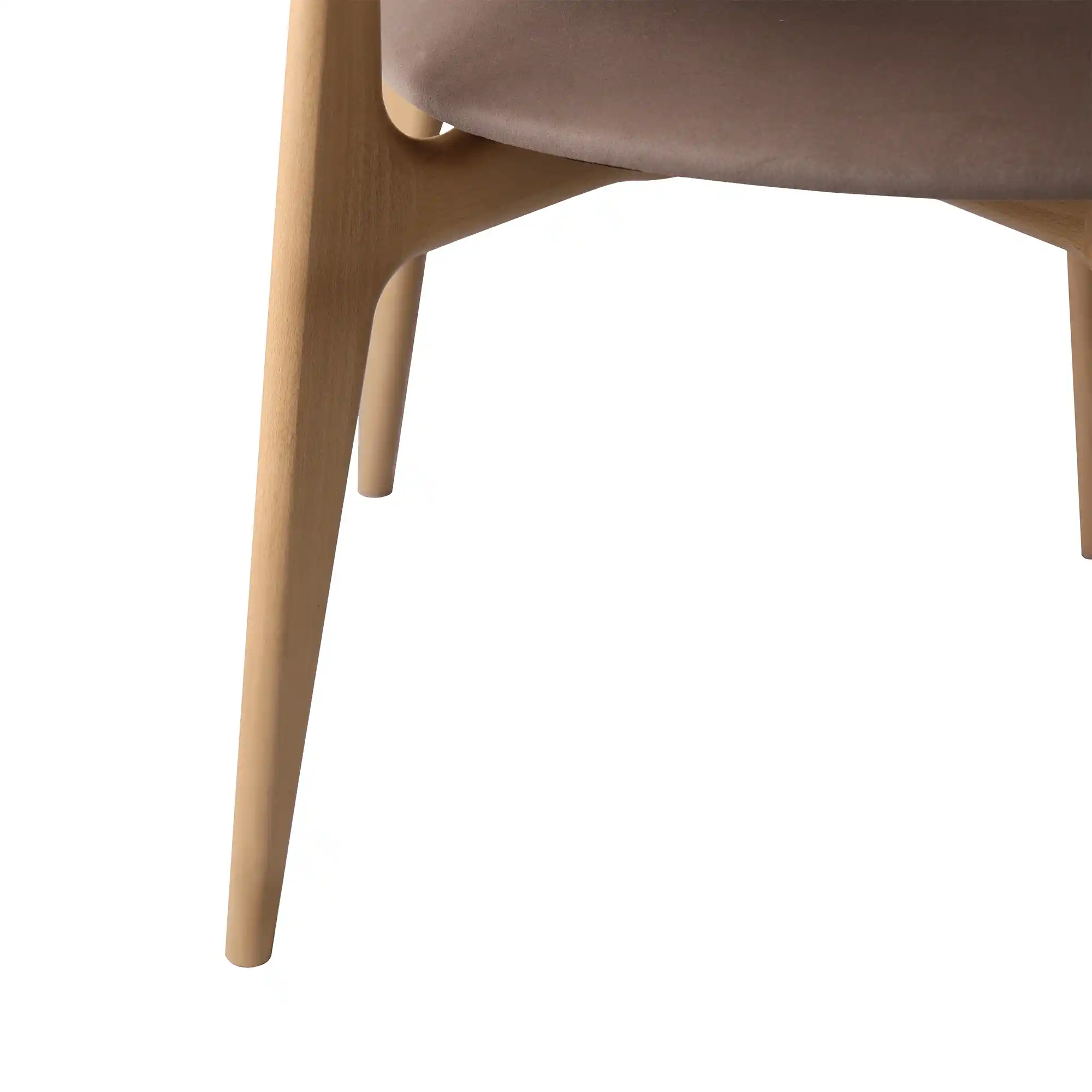 Стул Roses Royal Velvet 4+Natural Legs