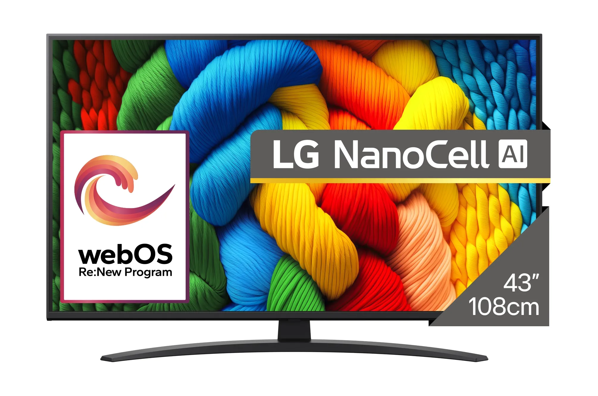 Cumpara  Televizoare - LG led smart 43NANO81A3A negru..