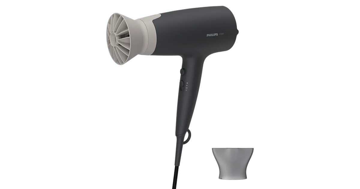 Купить  Сушильные машины - PHILIPS фен BHD351/10 черный..