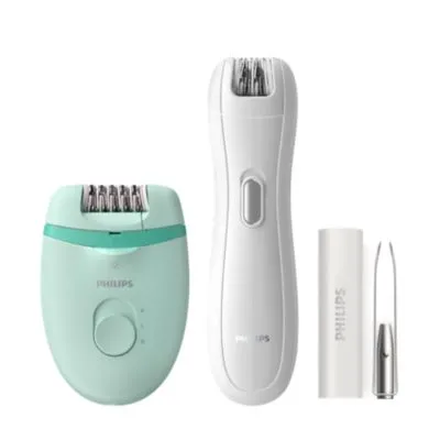 Купить  Эпиляторы - PHILIPS эпилятор BRP529/00 зелёный..