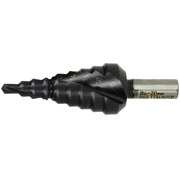 Cumpara  Burghie în trepte - Сверло ступенчатое по металлу Hss 4-20MM Hiko..