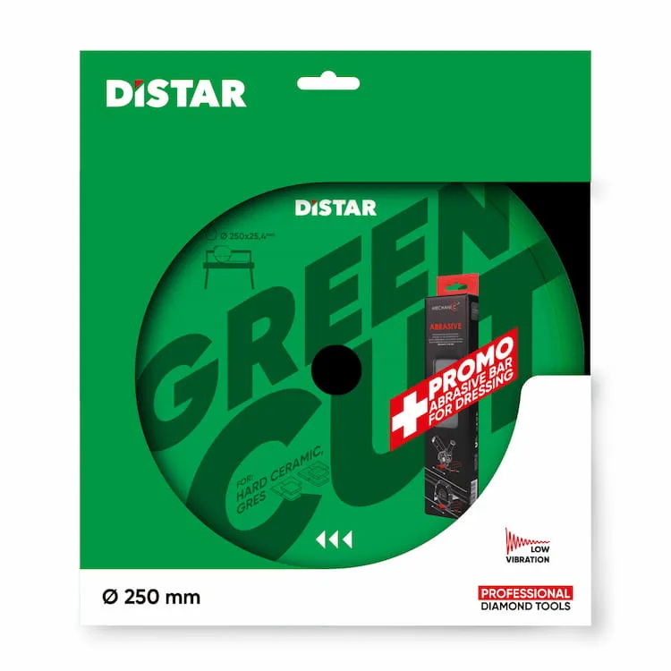 Disc diamantat 1A1R 250x1,6x10x25,4 Green Cut