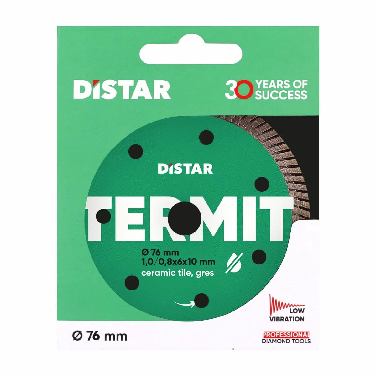 Disc diamantat 1A1R Termit d76x10 mm