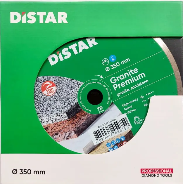 Disc diamantat 1A1R Granit Premium d350x25.4