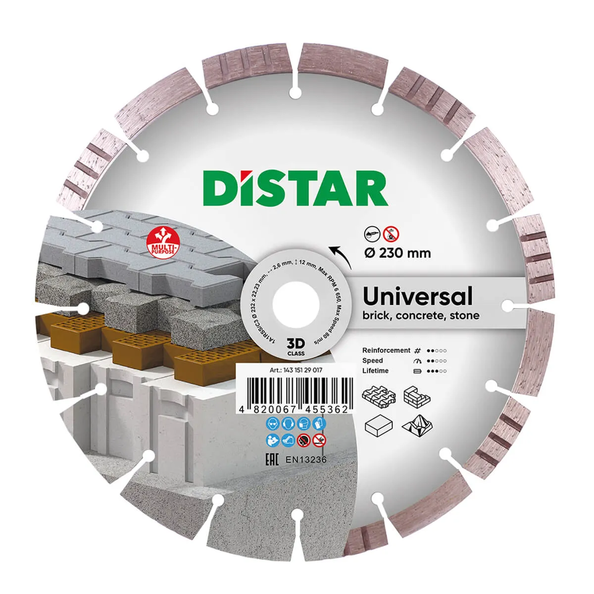 Cumpara  Discuri de tăiere 150-230mm - Алмазный диск DISTAR для бетона Bestseller Un..
