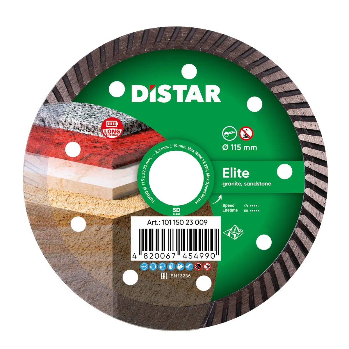 Cumpara  Discuri de tăiere 105-125mm - Алмазный диск DISTAR для гранита и мрамора El..