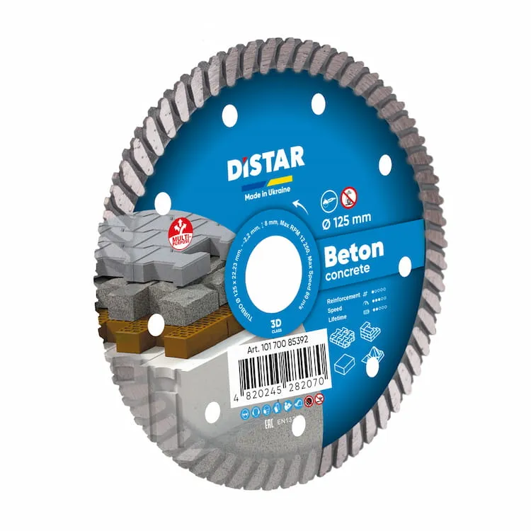 Disc diamantat Turbo Beton d125x22,23