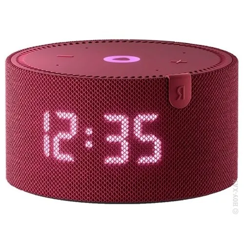 Boxă smart YANDEX STATION MINI RED WITH CLOCK