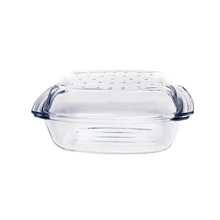 Термостойкая кастрюля с крышкой, TERMISIL, Classic, 5.2л, Стекло, С крышкой, Стекло