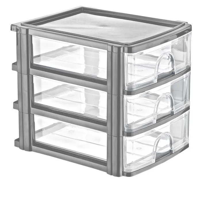 Cumpara  Organizator pentru cosmetice și igienă - Органайзер, Plast Art, 3 ящика, 26x35x30 см, ..