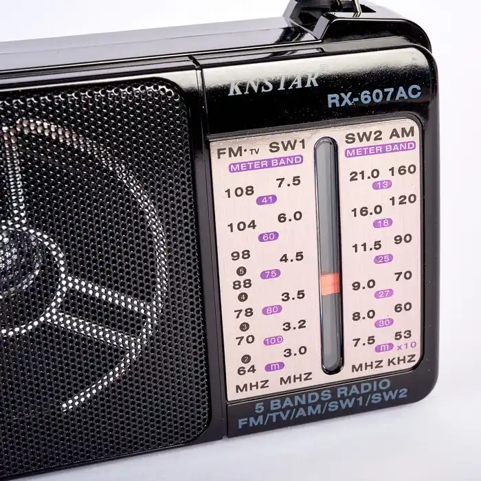 Радиоприёмник, KNSTAR, Пластик, Черный