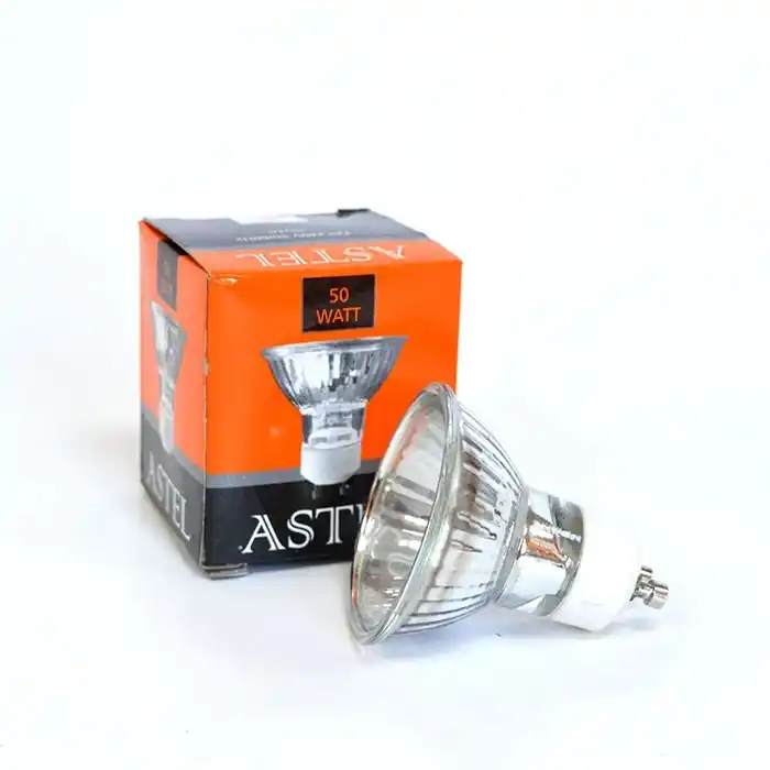 Лампа, ASTEL, Галогеный, Tеплый, 50..