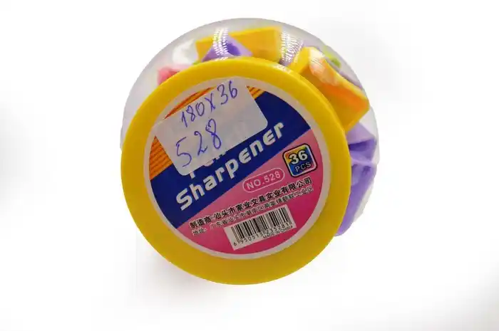 Точилка Пластик, Цвета в ассортименте