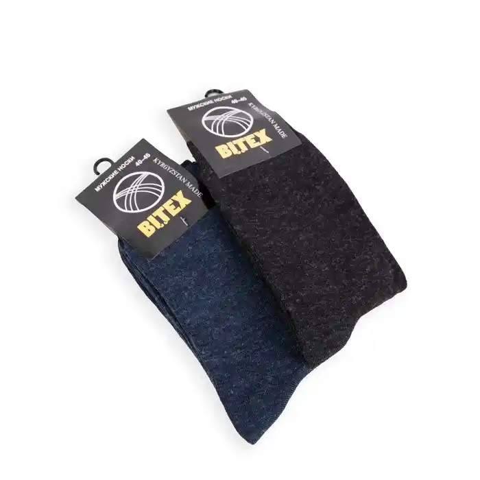 Мужские носки, BITEX, Высокие, 40-45, Хлопок с добавками, Различные Цвета