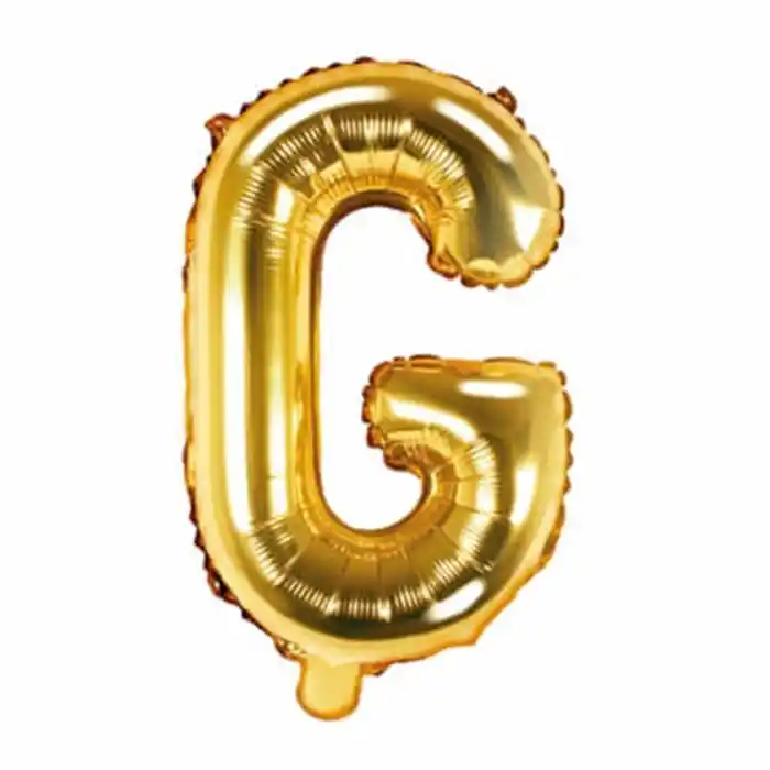 Надувные буквы 40 дюймов a-z 20 шт. Золотистый