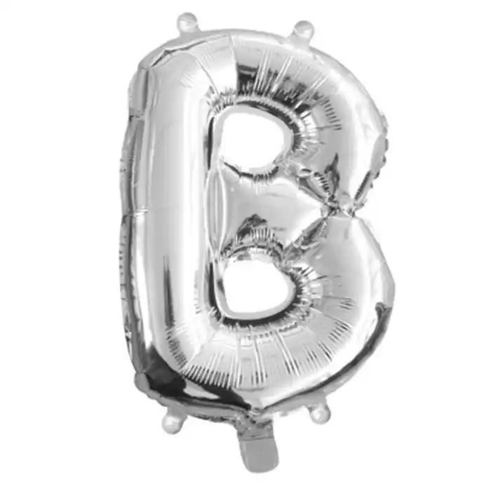 Купить  Воздушные шары из ПВХ - Надувные буквы 40 дюймов a-z 20 шт. Cеребрист..